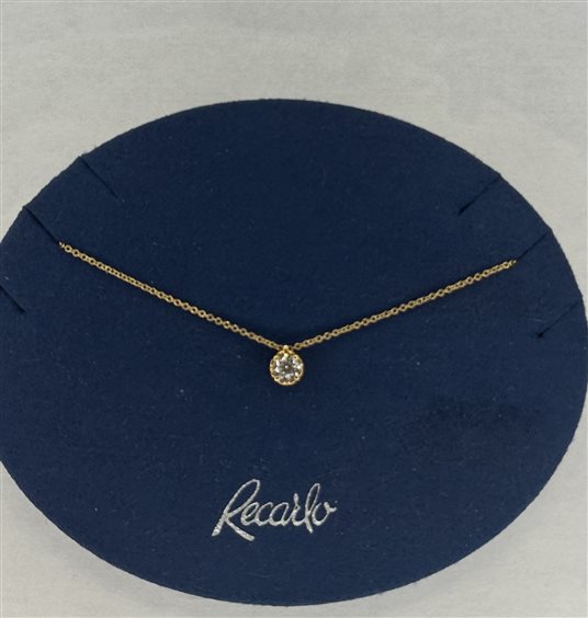 Collana Recarlo Donna Anniversary in Oro giallo Diamante 0.34 Ct P01PX001/G033-45 - P01PX001/G033-45